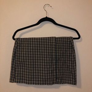 Brandy Melville Plaid Miniskirt